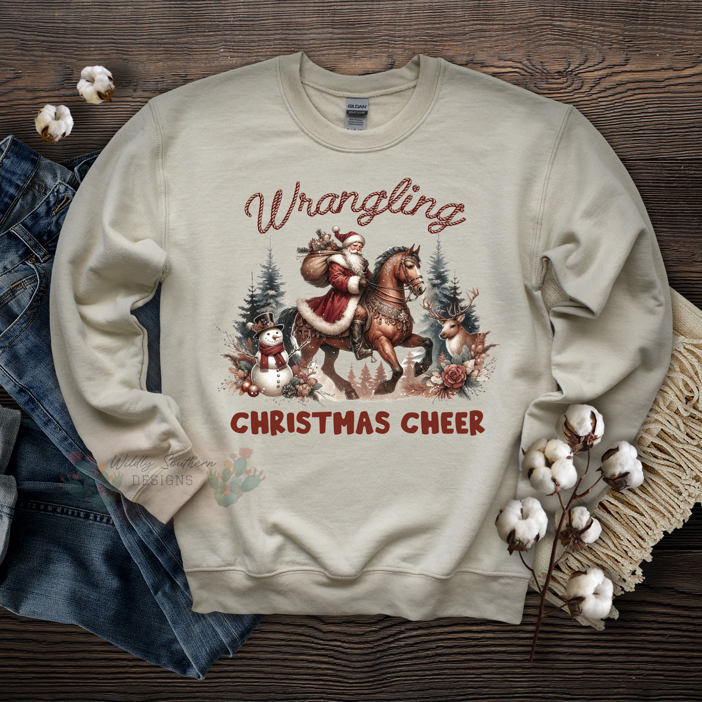 Wrangling Christmas Cheer | Graphic Tee/Sweatshirt