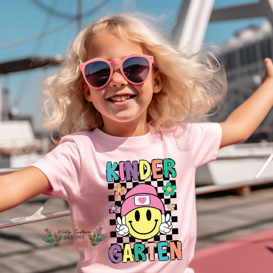 Retro Happy Grade (Pre-K - 6th) | Graphic Tee