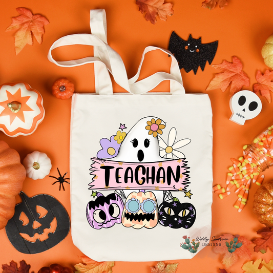 Custom Name | Trick or Treat Bag