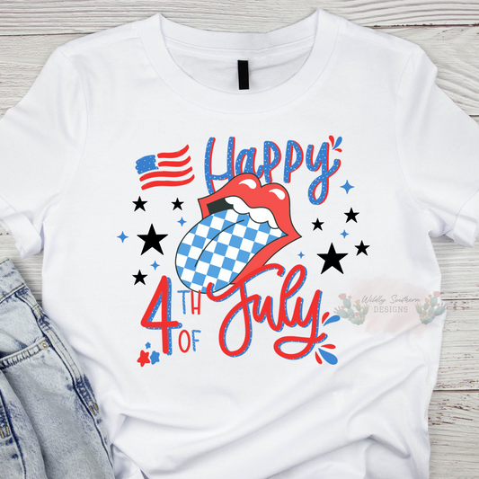 Happy 4th | Graphic Tee