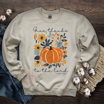 Give Thanks To The Lord | Graphic Tee/Sweatshirt