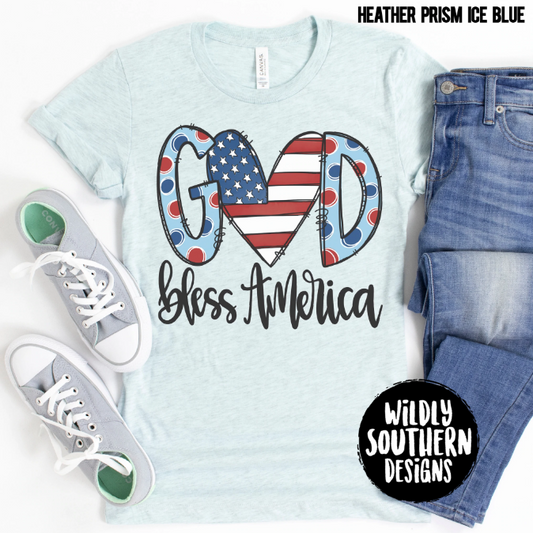 God Bless America - Graphic Tee