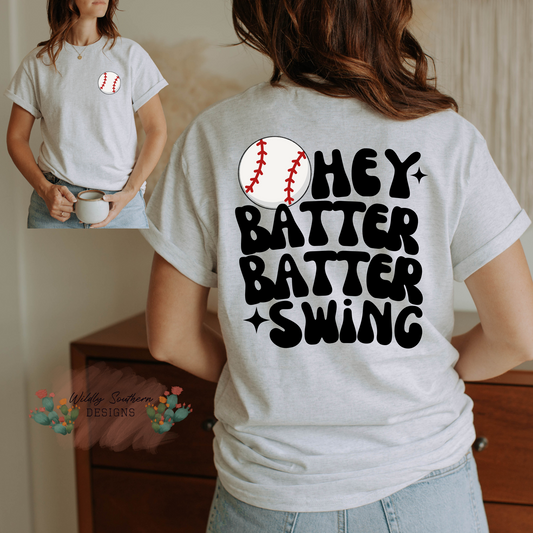 Baseball Swing Batter Batter | Graphic Tee