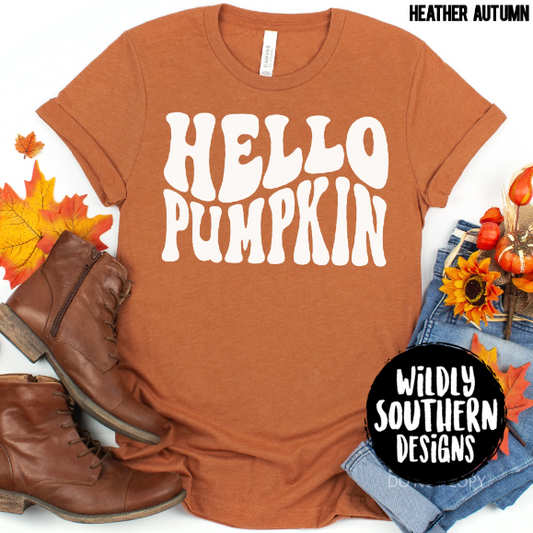 Hello Pumpkin- Graphic Tee